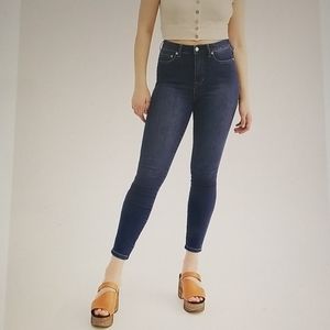 CRVY High-Rise Super Skinny Jeans